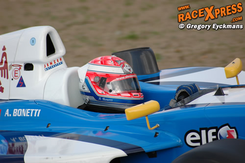 Alessandro Bonetti in zijn Formule Renault 3.5 (Zolder 2006)